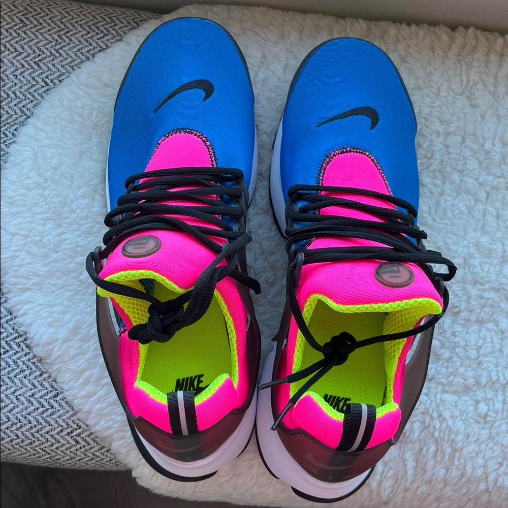 ✔️ NIKE Air Presto Blue Pink Blast ⚡️ US13 men’s Never worn,Pet/smoke free home